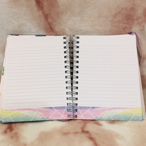 Colorful Holographic Gemstones Writers Journal NWT 175 lined pages - Picture 8 of 11